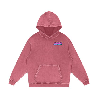 Juna Acid Wash Oversize Hoodie