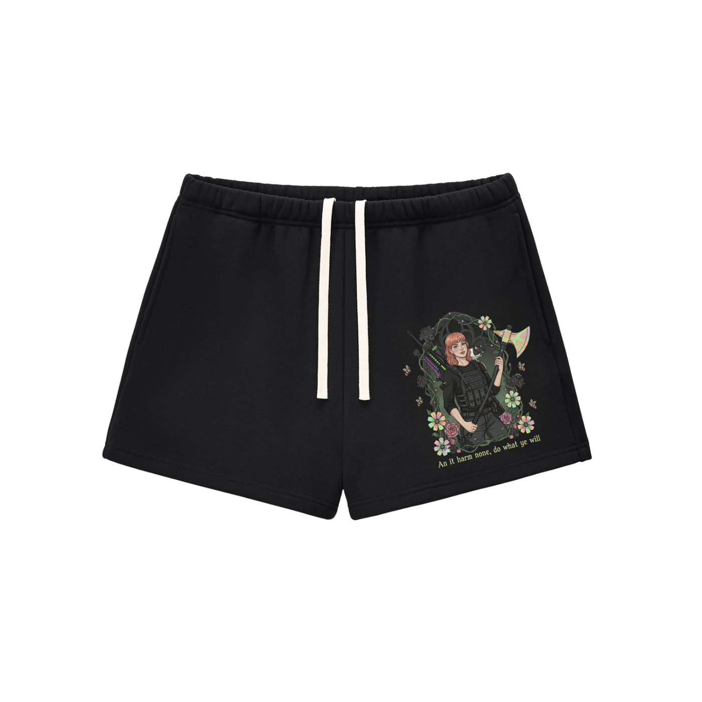 HeyBrontee Essential Fleece Drawstring Sweatshorts