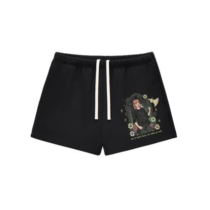 HeyBrontee Essential Fleece Drawstring Sweatshorts