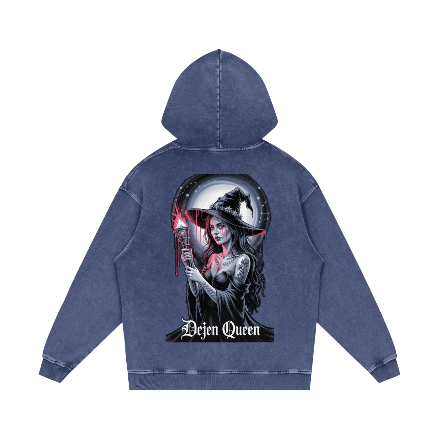 Dejen Season 3 Acid Wash Oversize Hoodie