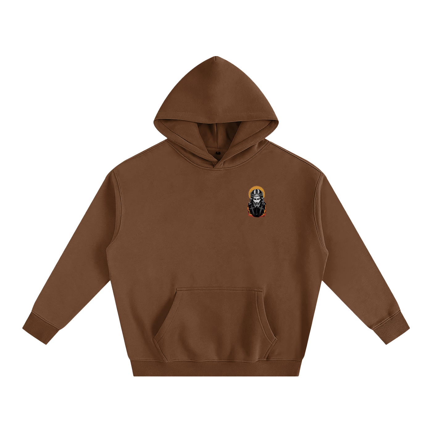 Jesus is King Oversize Fleeced Hoodie