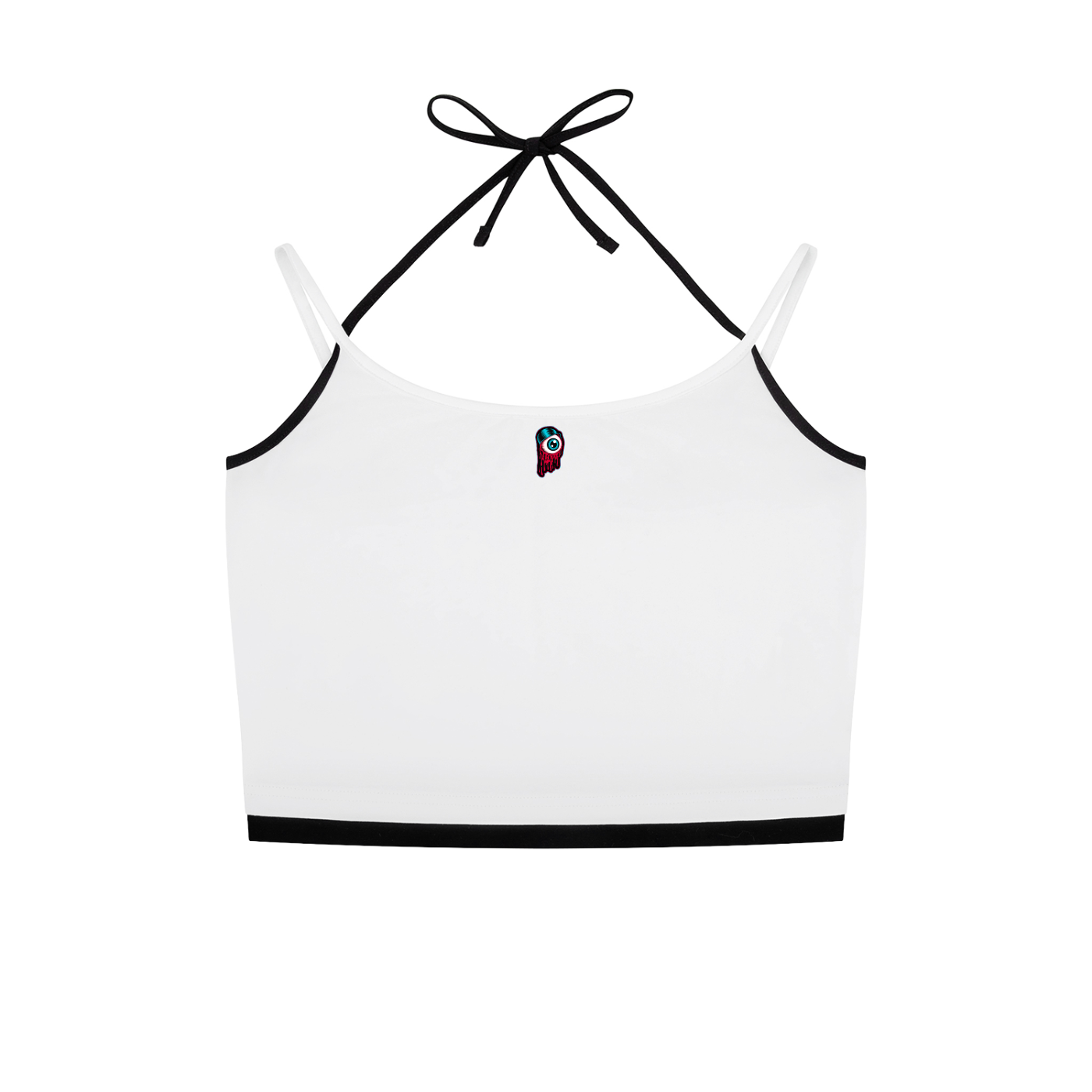 REPACKED Contrast Binding Halter Tank Top