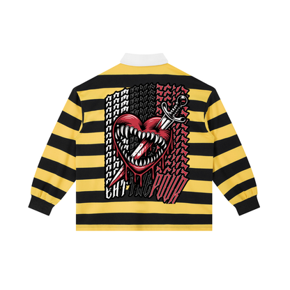 ETP Color Block Stripe Polo Shirt