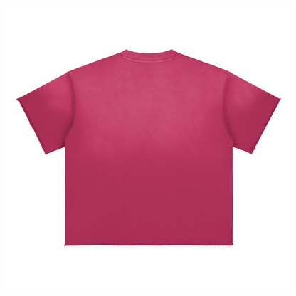 Aonaran 1 OFF Sun Fade Raw Edge T-Shirt