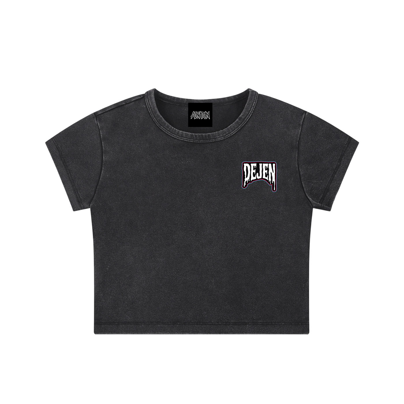REPACKED Snow Washed Crop Top