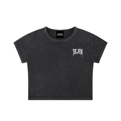 REPACKED Snow Washed Crop Top