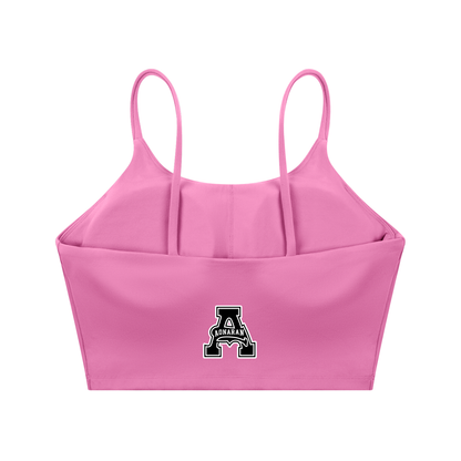 Aonaran Spaghetti Strap Yoga Sports Bra