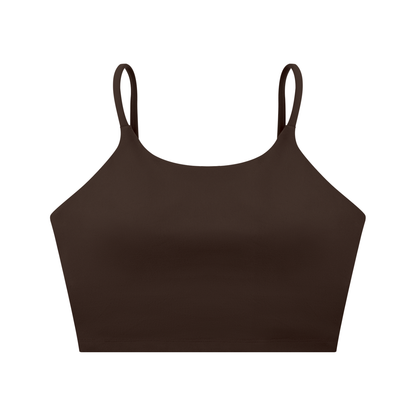 Aonaran Spaghetti Strap Yoga Sports Bra