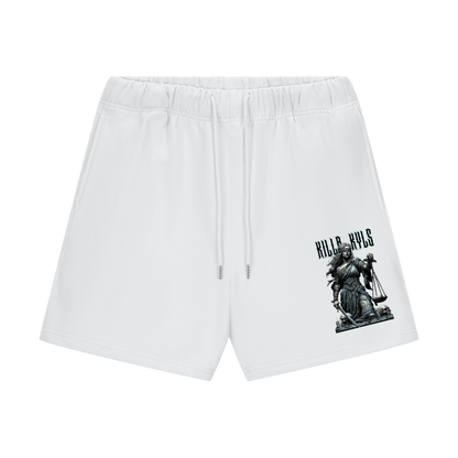 killakyls Unisex Heavyweight Fleece Loose Fit Shorts
