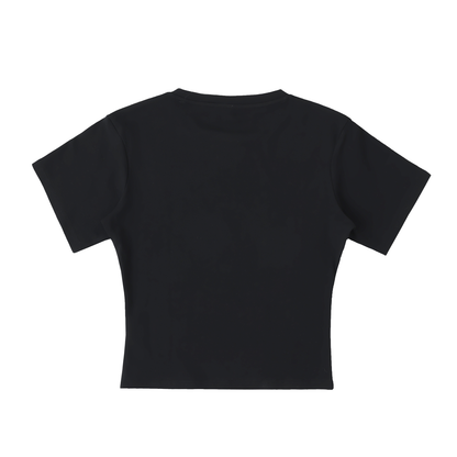 Marie B-Day Collection Lightweight Cocoon Shape Short Sleeve Top