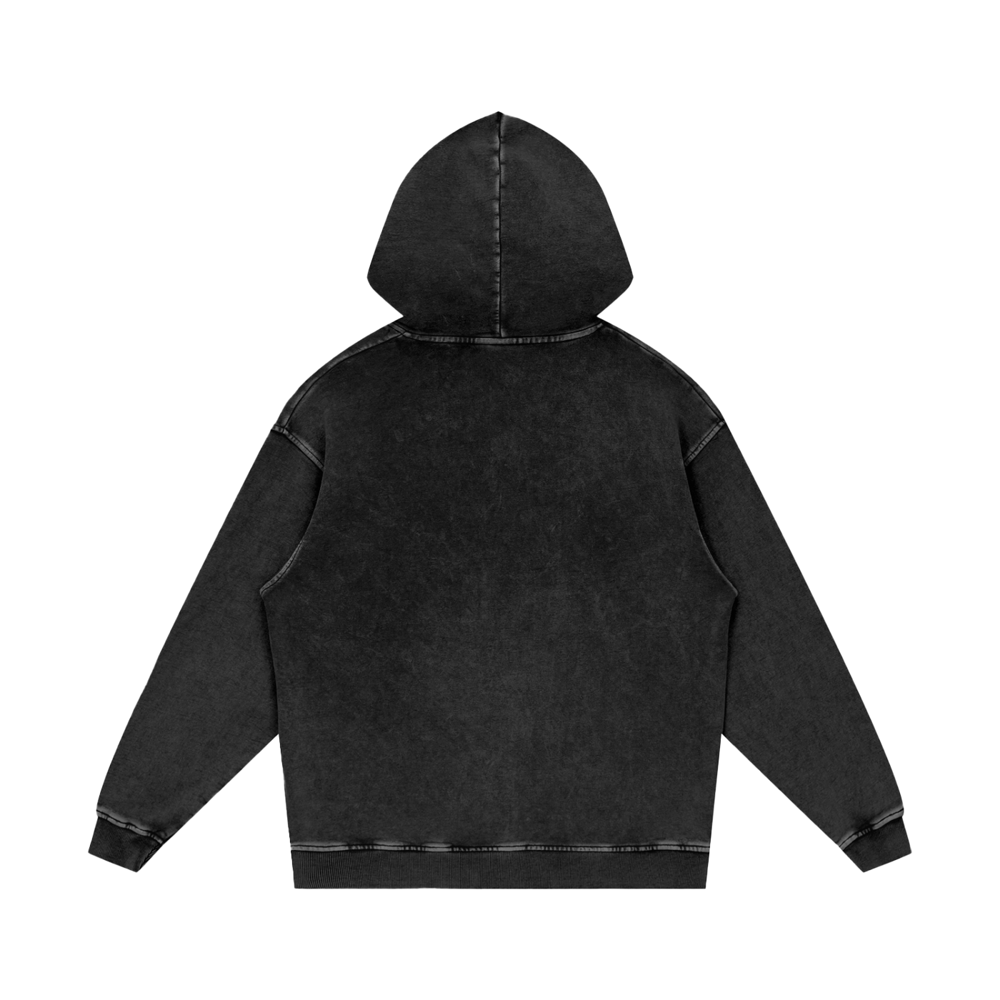 SaudiJae Acid Wash Oversize Hoodie