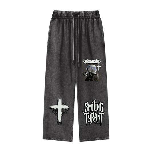 Smiling Tyrant Snow Washed Straight Leg Pants