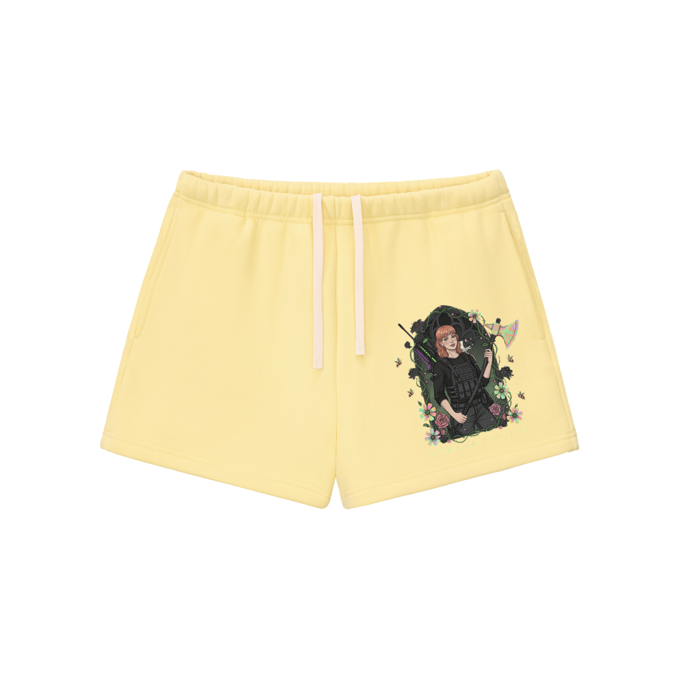 HeyBrontee Essential Fleece Drawstring Sweatshorts