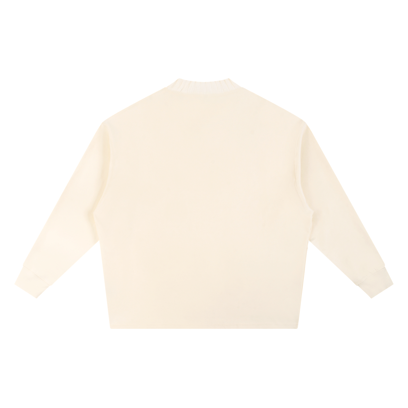 Marie B-Day Collection Knitted Round Neck Oversize Sweatshirt