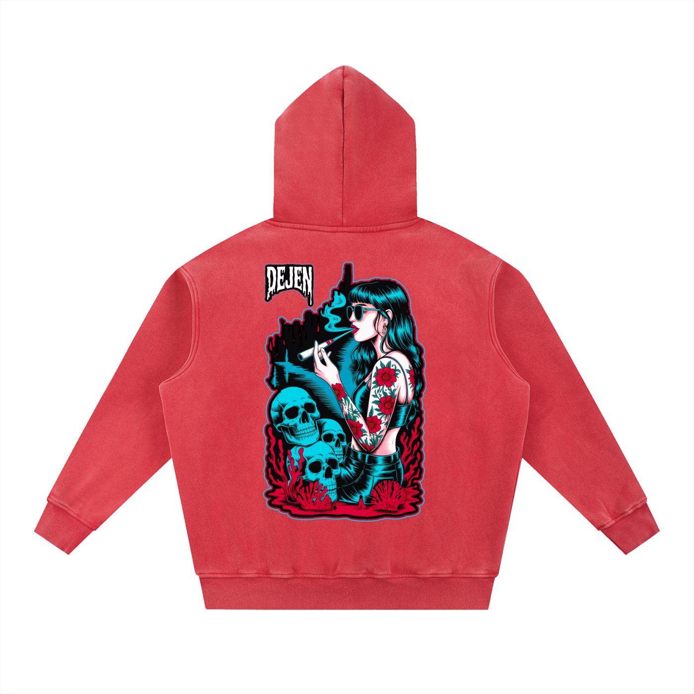 REPACKED Snow Wash Fleece Oversize Hoodie
