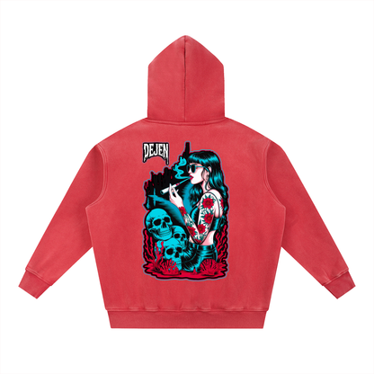 REPACKED Snow Wash Fleece Oversize Hoodie