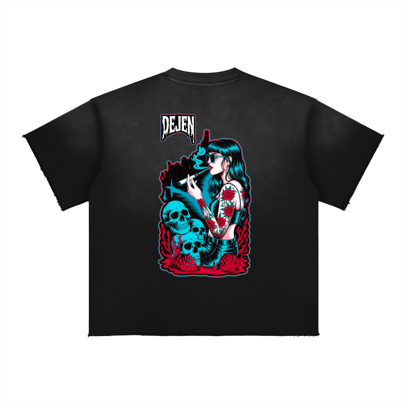 REPACKED Sun Fade Raw Edge T-Shirt