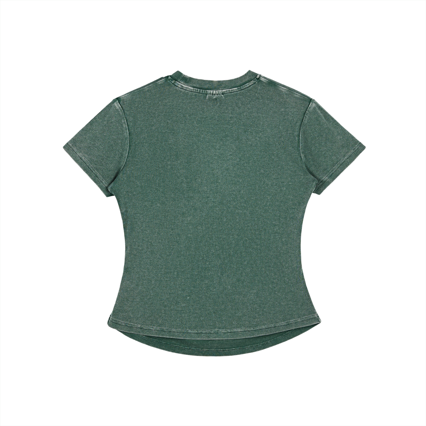 Stakky Season 2 Vintaged-Wash Bodycon Cotton T-Shirt