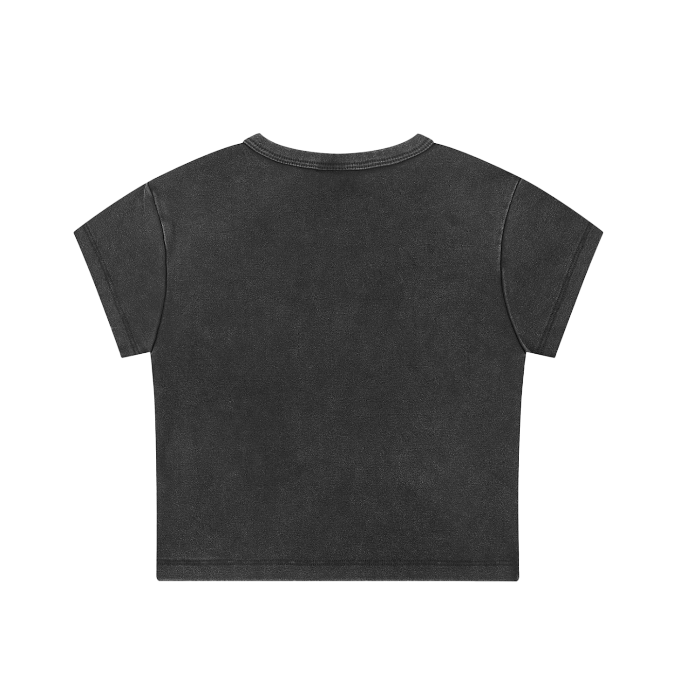 EMGEE Snow Washed Crop Top