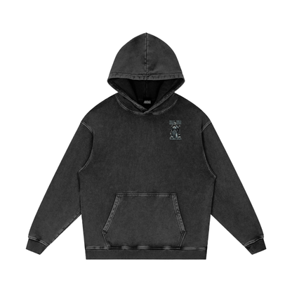 killakyls Snow Washed Loose Cotton Hoodie