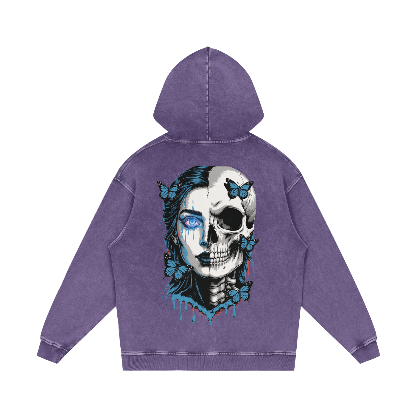 BreeLuxe Season 2 Snow Washed Loose Cotton Hoodie