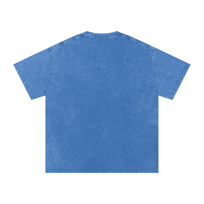 killakyls Snow Washed Oversized Cotton T-Shirt
