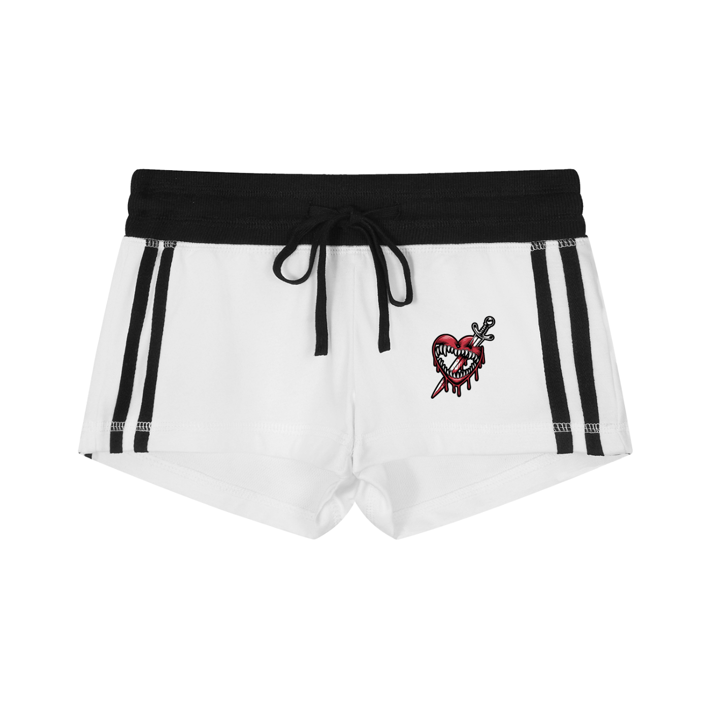 ETP Women's Contrast Stripe Track Shorts