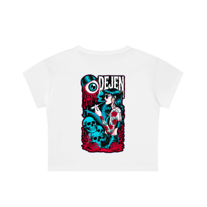 REPACKED Snow Washed Crop Top