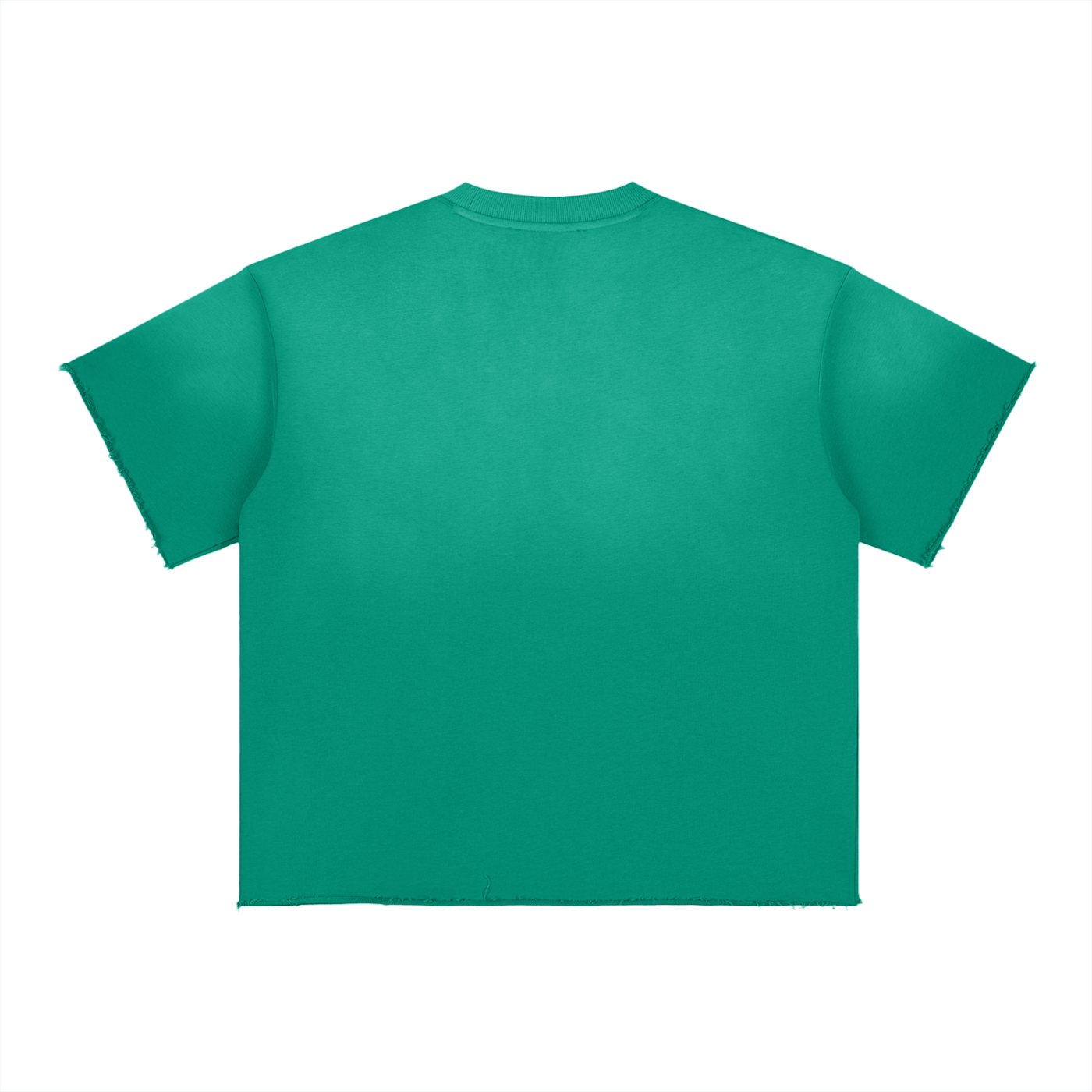 Aonaran 1 OFF Sun Fade Raw Edge T-Shirt