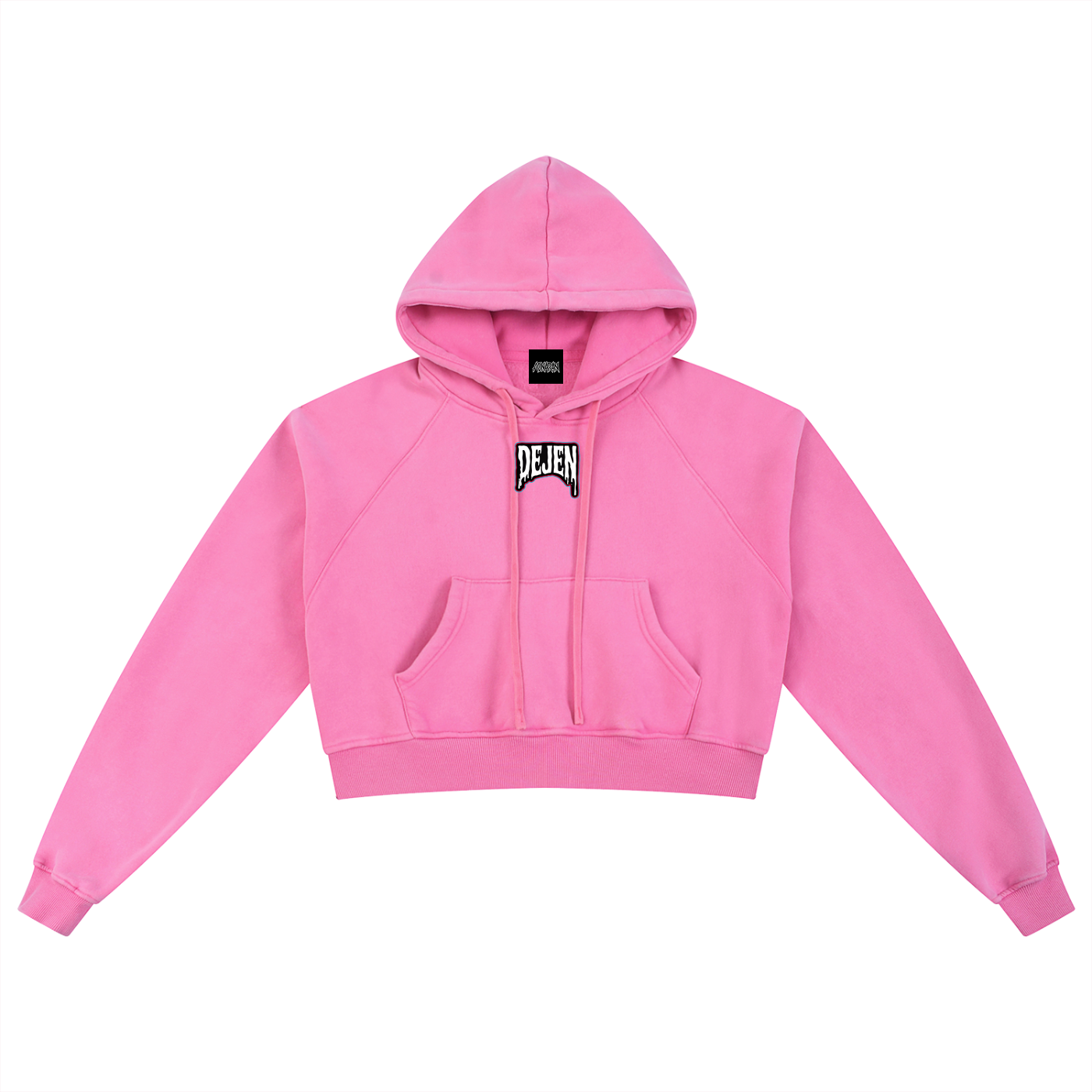 REPACKED Snow Washed Cropped Hoodie
