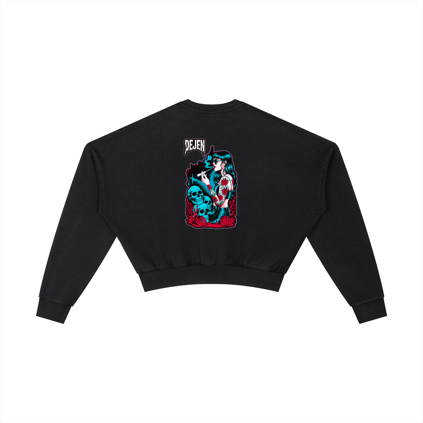 REPACKED Vintage Washed Cropped Sweatshirt
