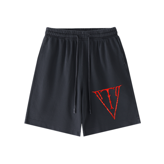 Aonaran NevaeH Vintage Wash Cotton Shorts