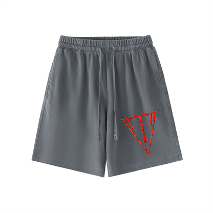 Aonaran NevaeH Vintage Wash Cotton Shorts