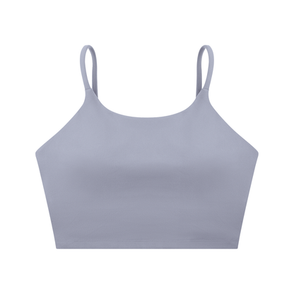Aonaran Spaghetti Strap Yoga Sports Bra