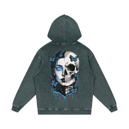 BreeLuxe Season 2 Snow Washed Loose Cotton Hoodie