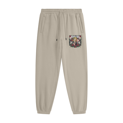 BadWolfRose Fleece Joggers