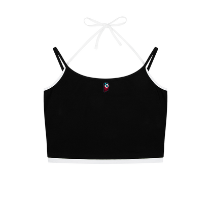 REPACKED Contrast Binding Halter Tank Top