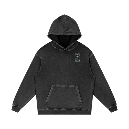 killakyls Snow Washed Loose Cotton Hoodie