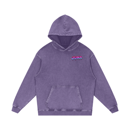 Juna Acid Wash Oversize Hoodie