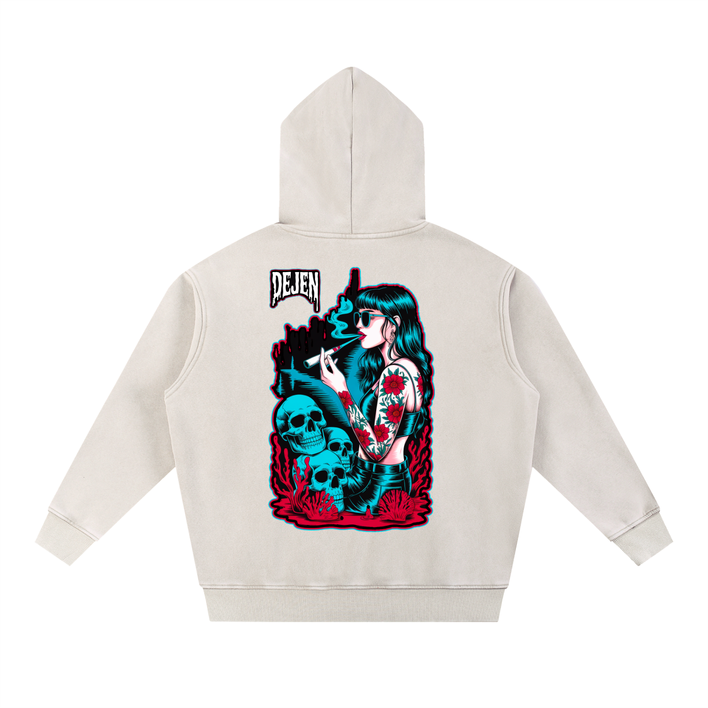 REPACKED Snow Wash Fleece Oversize Hoodie