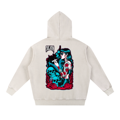 REPACKED Snow Wash Fleece Oversize Hoodie