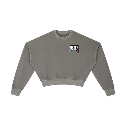 REPACKED Vintage Washed Cropped Sweatshirt