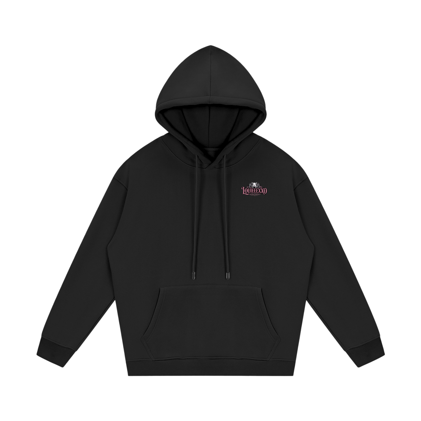 Louieeexxo Streetwear Unisex Fleece Hoodie