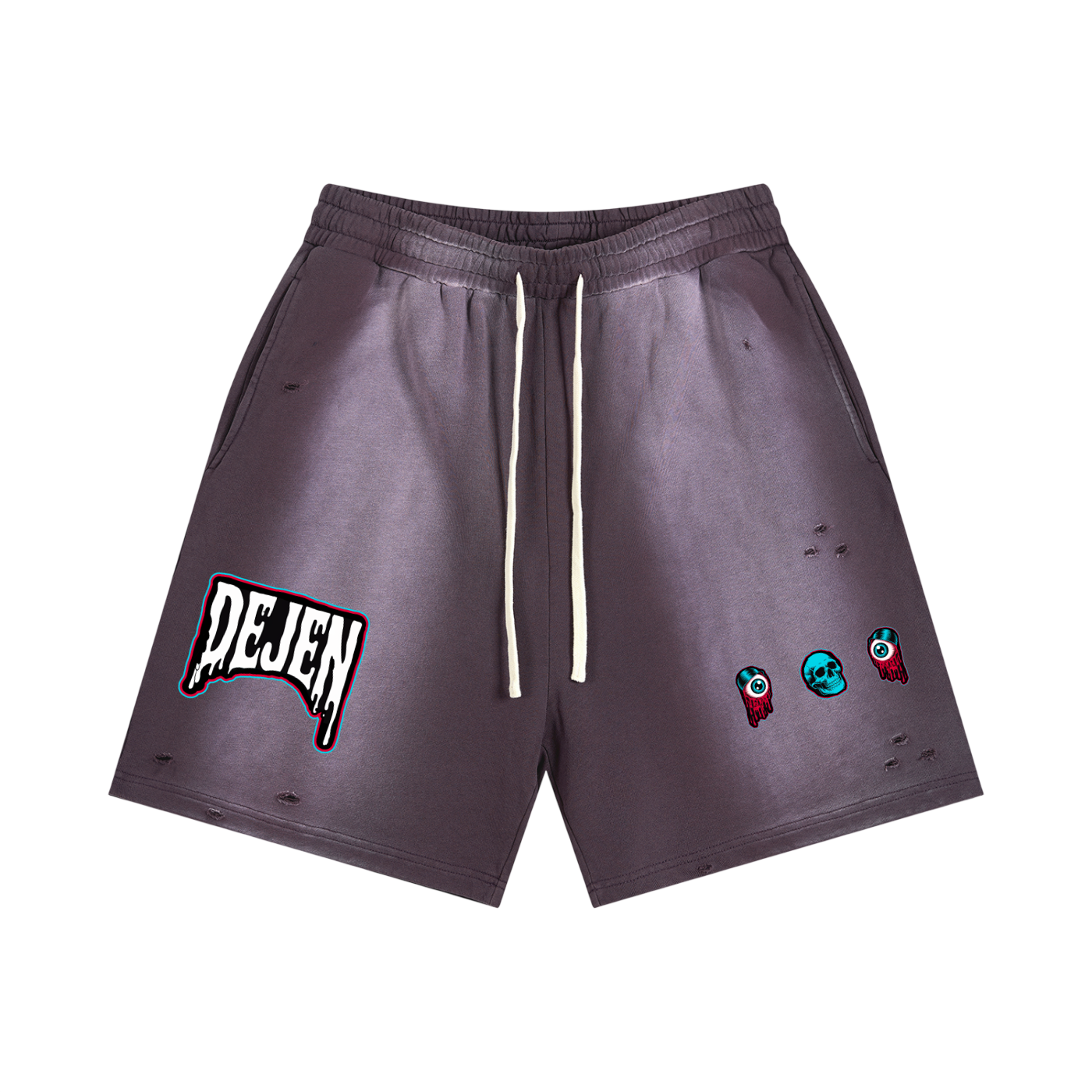 REPACKED Sun Fade Distressed Shorts