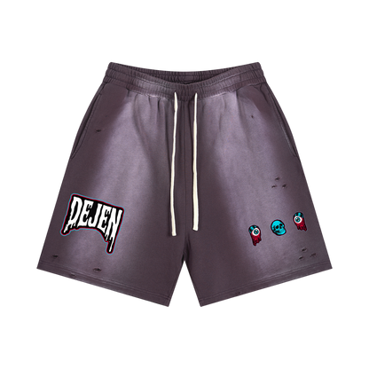 REPACKED Sun Fade Distressed Shorts