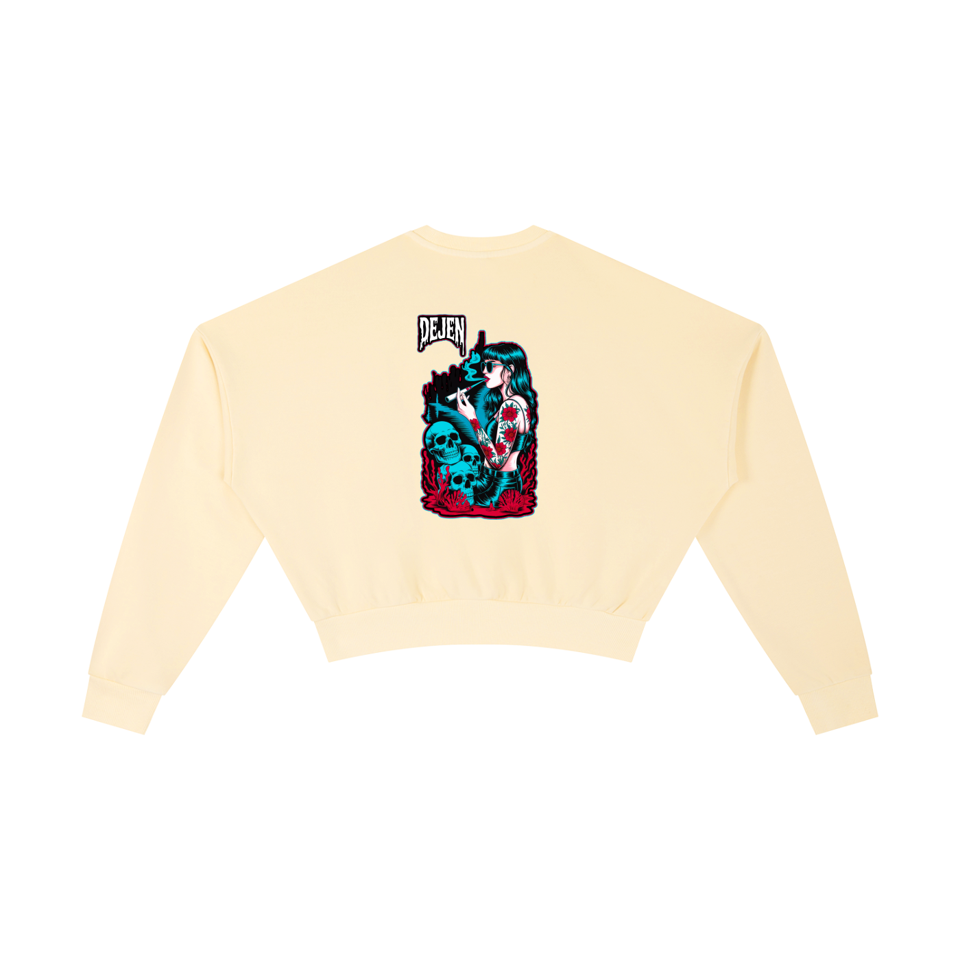 REPACKED Vintage Washed Cropped Sweatshirt