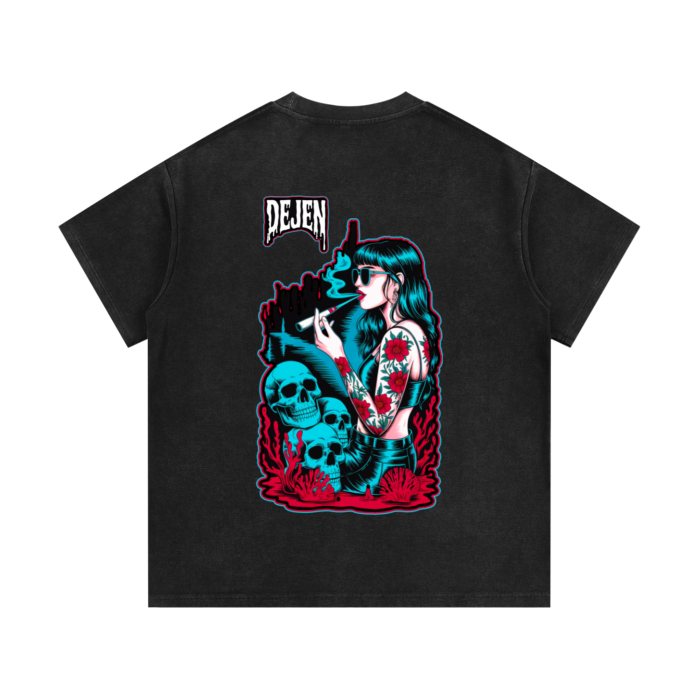 REPACKED Mineral Wash Waffle Knit T-Shirt