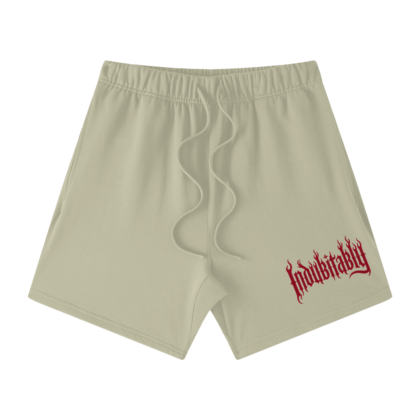 Mellaae Unisex Earth Tone Loose Fit Cotton Shorts