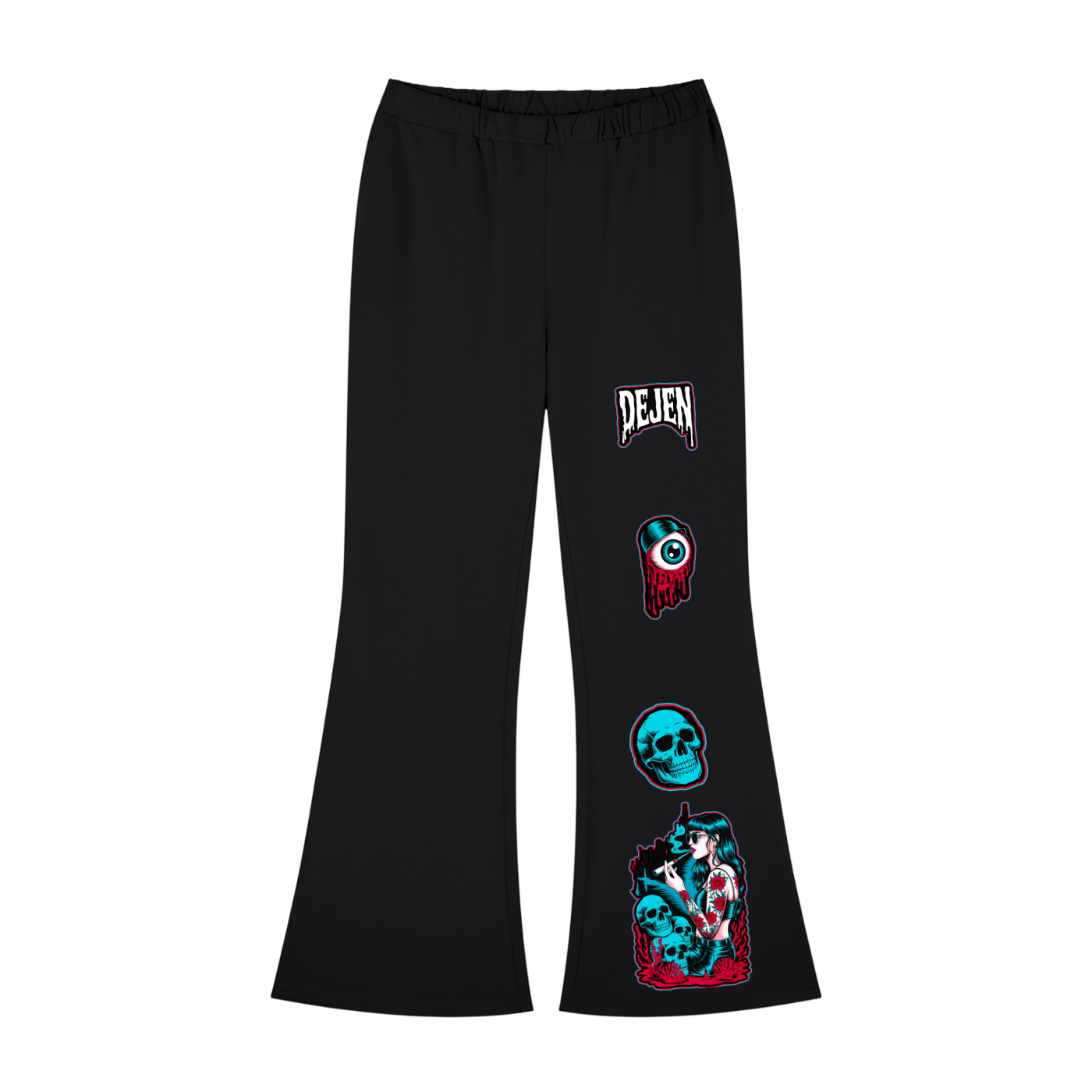 REPACKED Women's Slim-Fit Flared Sweatpants