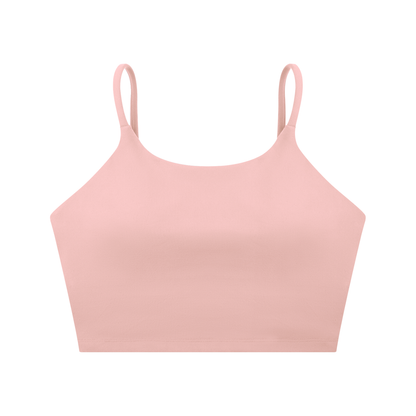 Aonaran Spaghetti Strap Yoga Sports Bra